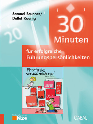 cover image of 30 Minuten für erfolgreiche Führungspersönlichkeiten